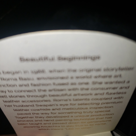 Anuschka Butterfly Keychain NWT - Picture 8 of 11